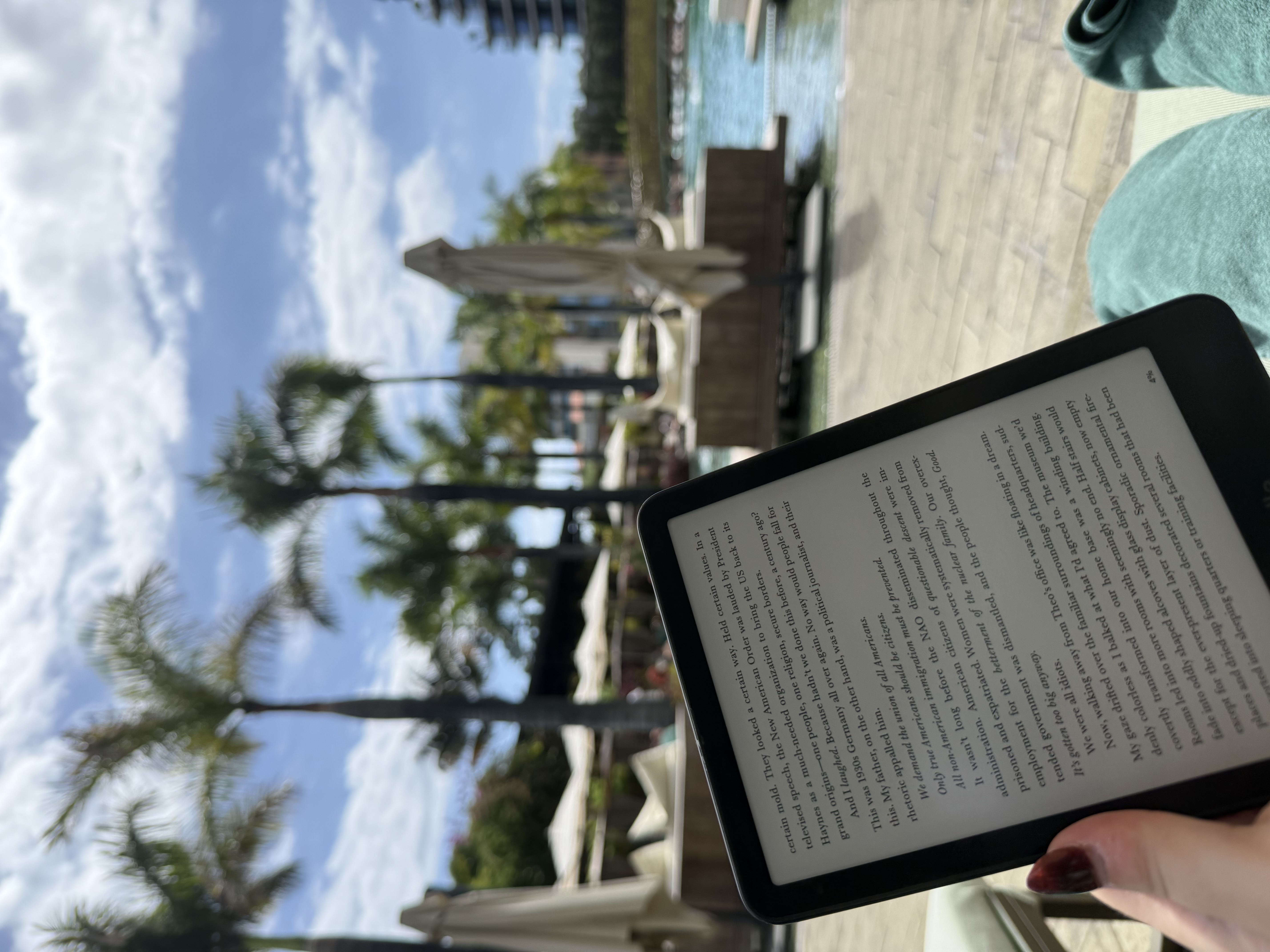 A picture of my kindle.